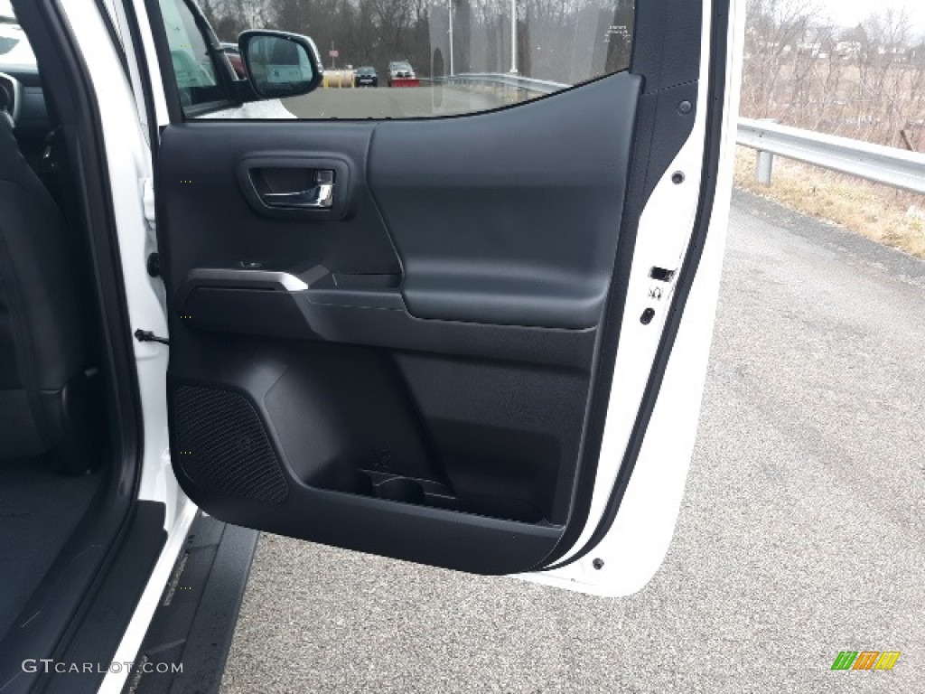 2020 Tacoma Limited Double Cab 4x4 - Super White / Black photo #35