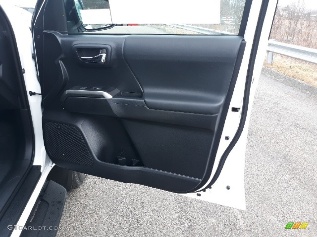 2020 Tacoma Limited Double Cab 4x4 - Super White / Black photo #40