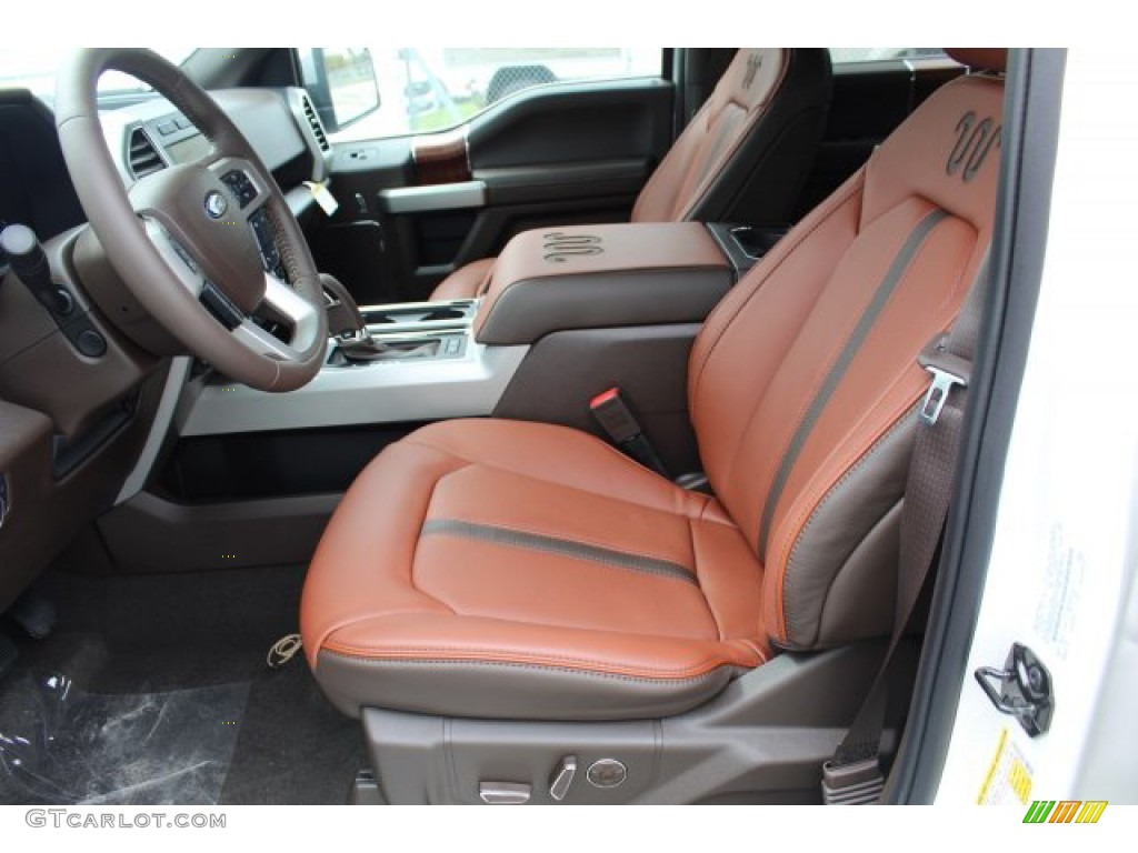 King Ranch Kingsville/Java Interior 2020 Ford F150 King Ranch SuperCrew 4x4 Photo #137510197