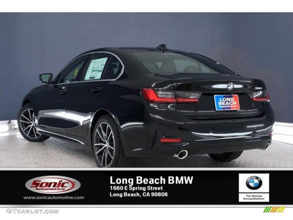 2020 3 Series 330i Sedan - Jet Black / Black photo #2