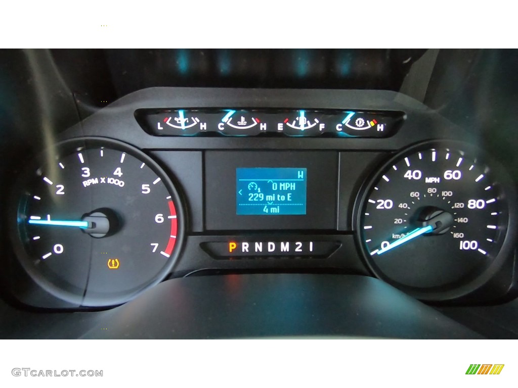 2020 Ford F250 Super Duty XL Regular Cab 4x4 Gauges Photo #137511958