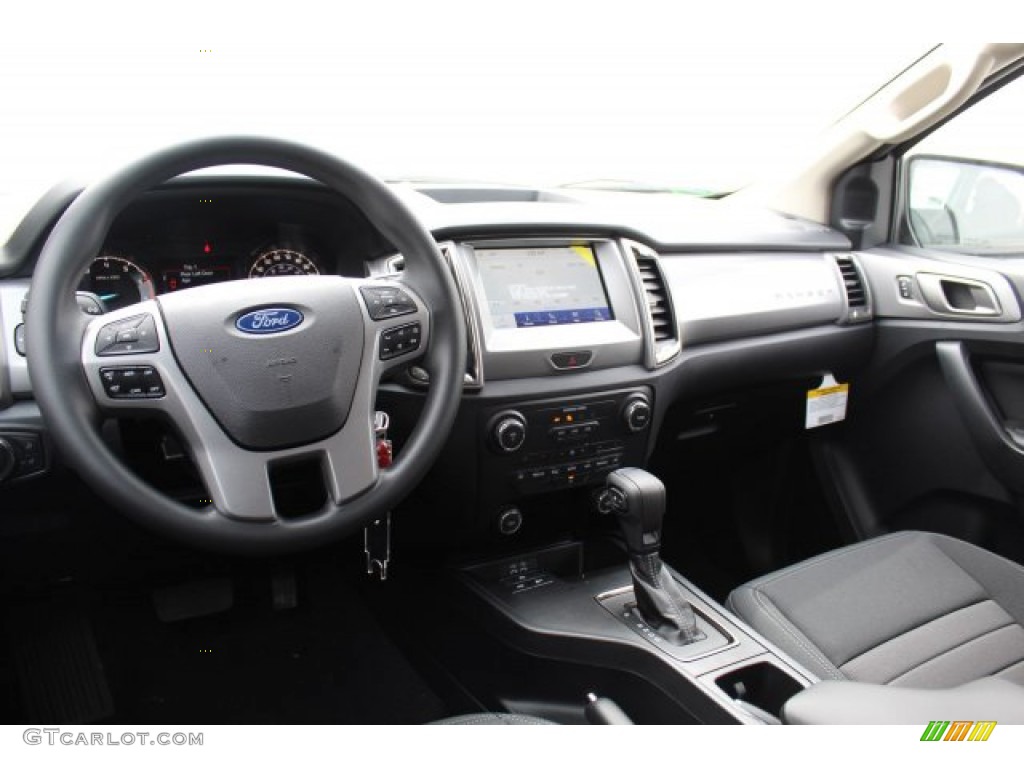 2020 Ford Ranger XLT SuperCrew 4x4 Ebony Dashboard Photo #137512321