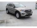 2020 Silver Spruce Metallic Ford Explorer XLT  photo #2