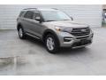 2020 Silver Spruce Metallic Ford Explorer XLT  photo #2