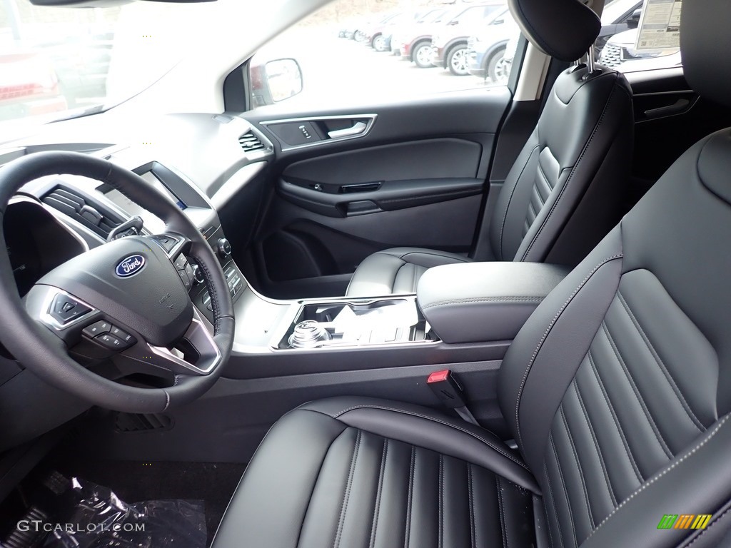 Ebony Interior 2020 Ford Edge SEL AWD Photo #137518005 | GTCarLot.com