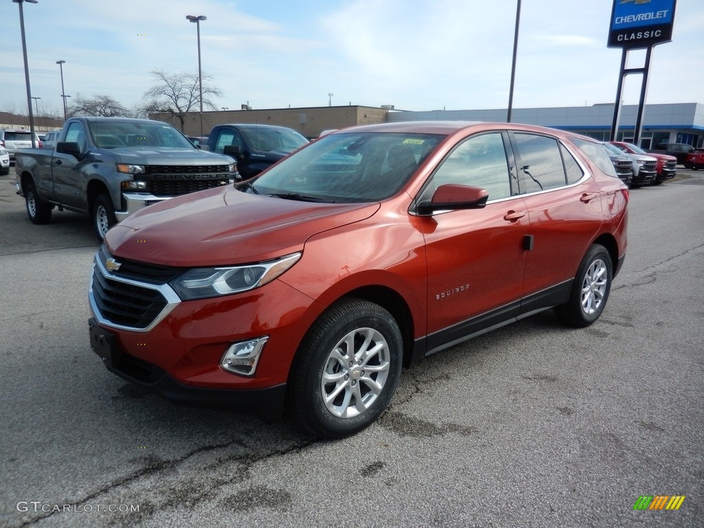 2020 Equinox LT AWD - Cayenne Orange Metallic / Jet Black photo #1