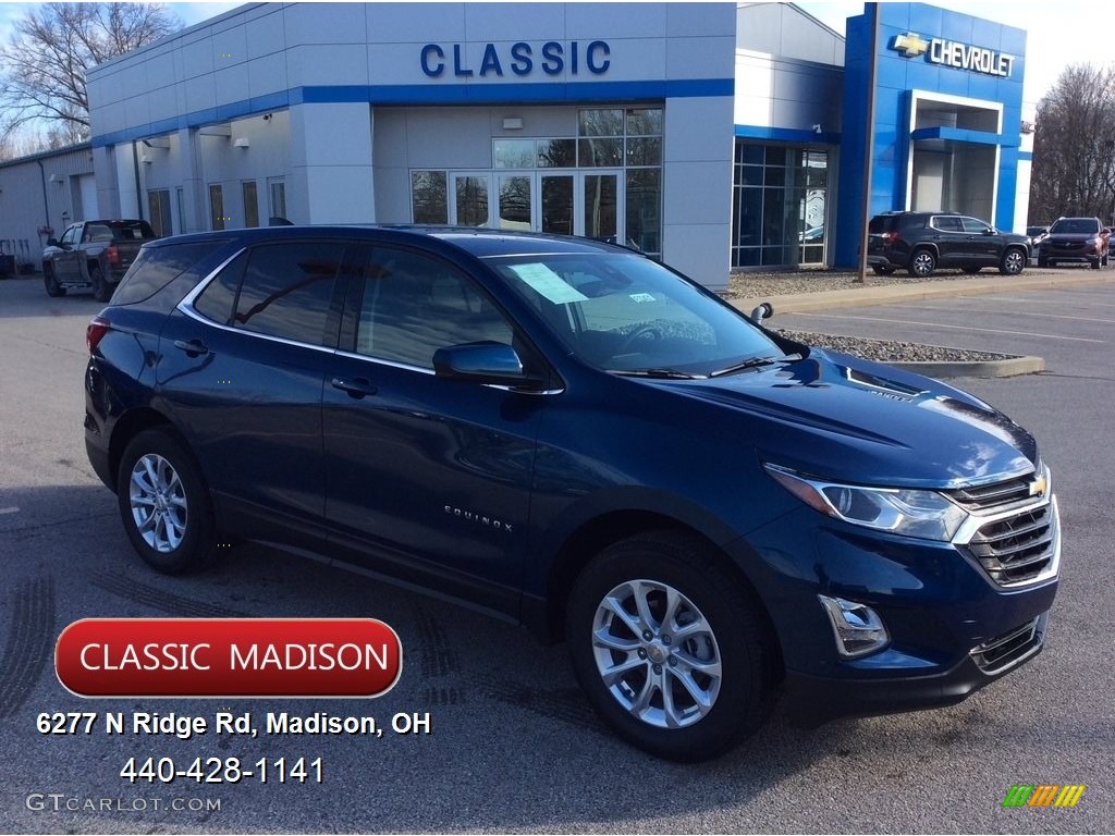 2020 Equinox LT AWD - Pacific Blue Metallic / Jet Black photo #1