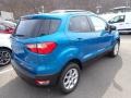 2020 Blue Candy Metallic Ford EcoSport SE 4WD  photo #2