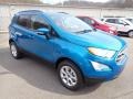 2020 Blue Candy Metallic Ford EcoSport SE 4WD  photo #3