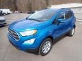 2020 Blue Candy Metallic Ford EcoSport SE 4WD  photo #5