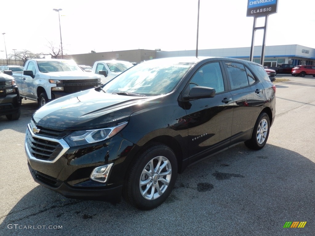 2020 Equinox LS AWD - Mosaic Black Metallic / Ash Gray photo #1