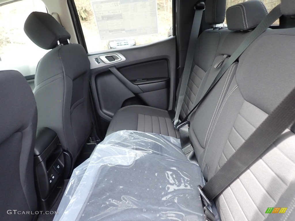 2020 Ford Ranger XLT SuperCrew 4x4 Rear Seat Photo #137521632