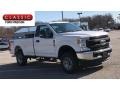 Oxford White - F350 Super Duty XL Regular Cab 4x4 Photo No. 3
