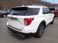 2020 Star White Metallic Tri-Coat Ford Explorer Platinum 4WD  photo #2