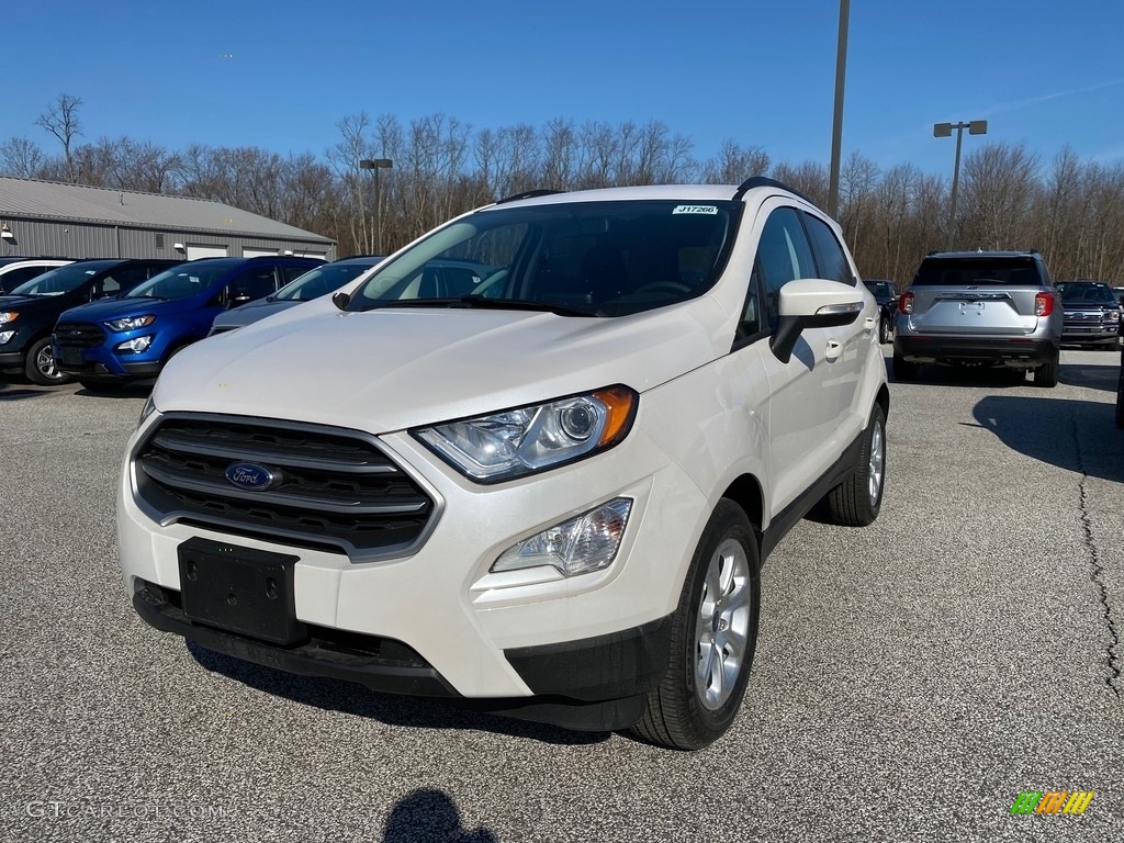 2020 EcoSport SE - White Platinum Metallic / Ebony Black photo #1