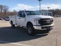 Oxford White - F250 Super Duty XL Crew Cab 4x4 Chassis Photo No. 4