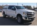 Oxford White - F350 Super Duty XLT Crew Cab 4x4 Photo No. 4