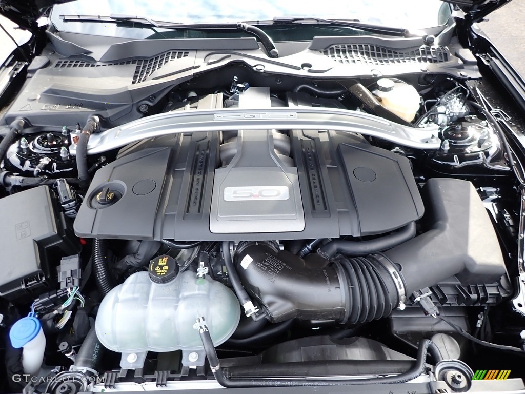 2020 Ford Mustang GT Premium Fastback 5.0 Liter DOHC 32-Valve Ti-VCT V8 Engine Photo #137523516