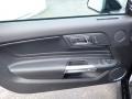 Ebony/Recaro Leather Trimmed 2020 Ford Mustang GT Premium Fastback Door Panel