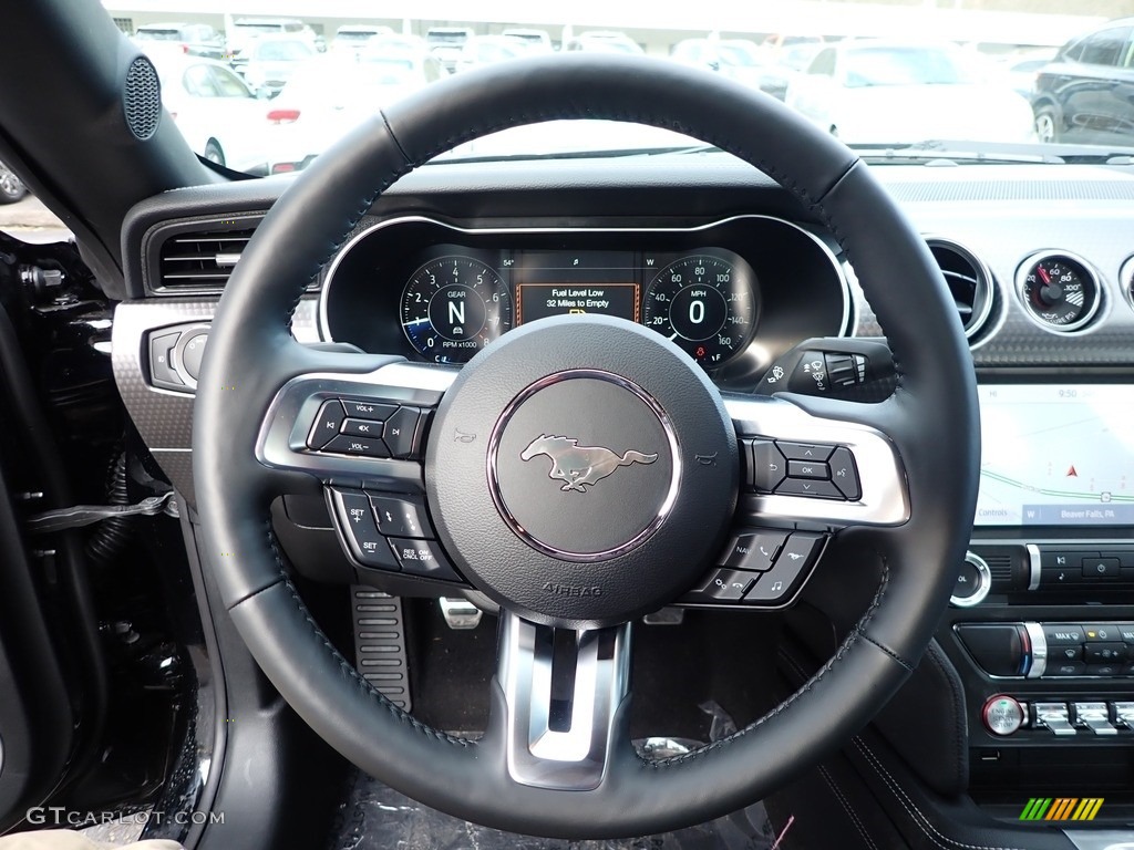 2020 Ford Mustang GT Premium Fastback Steering Wheel Photos