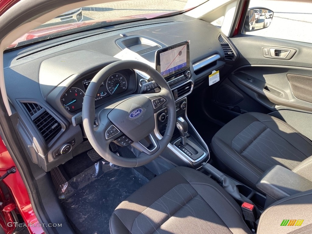 2020 EcoSport SE 4WD - Ruby Red Metallic / Ebony Black photo #4