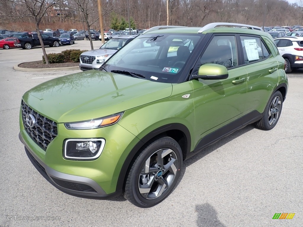 Green Apple 2020 Hyundai Venue SEL Exterior Photo #137524404