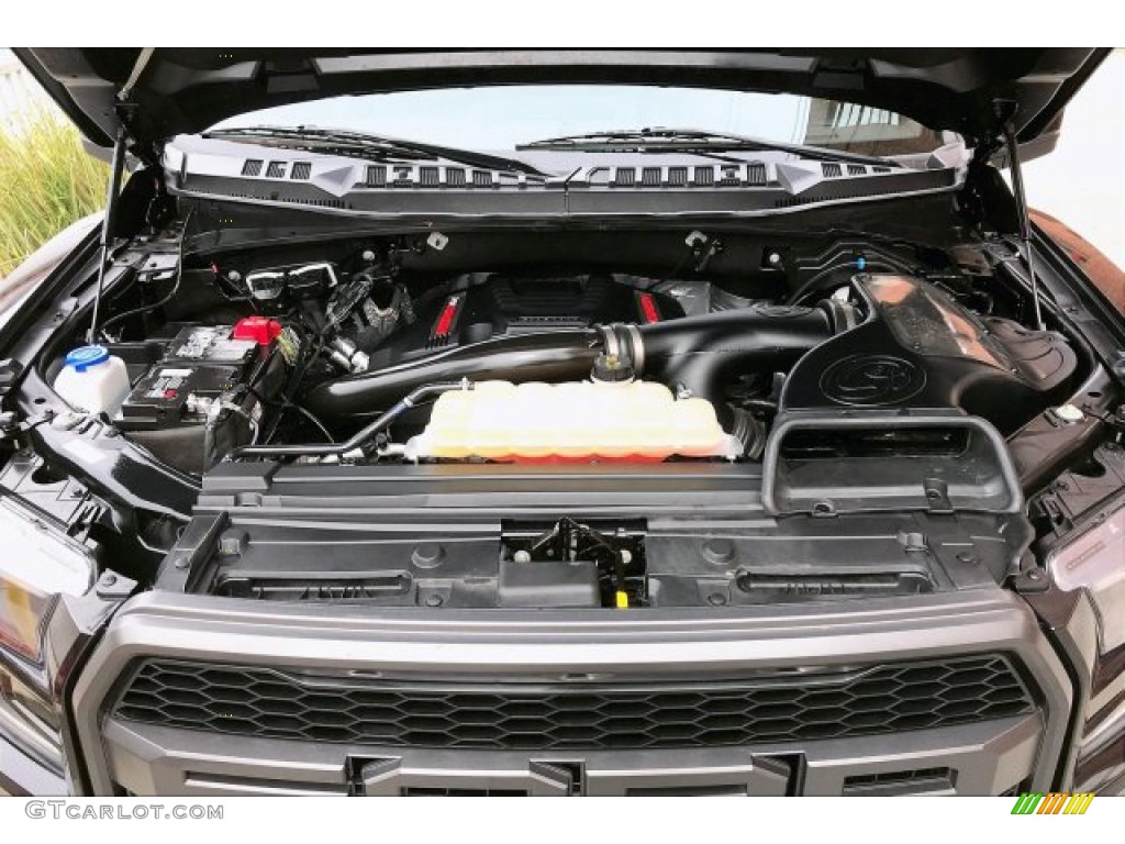 2019 Ford F150 SVT Raptor SuperCrew 4x4 3.5 Liter PFDI Twin-Turbocharged DOHC 24-Valve EcoBoost V6 Engine Photo #137524563
