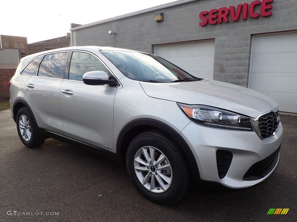 Sparkling Silver 2020 Kia Sorento LX AWD Exterior Photo #137524956