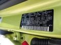 W9Y: Lime Twist 2020 Hyundai Kona Ultimate AWD Color Code