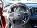 2020 Kia Sorento Black Interior Steering Wheel Photo