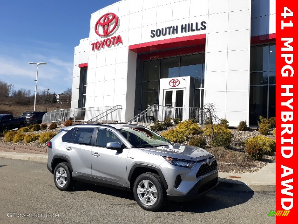 Silver Sky Metallic Toyota RAV4