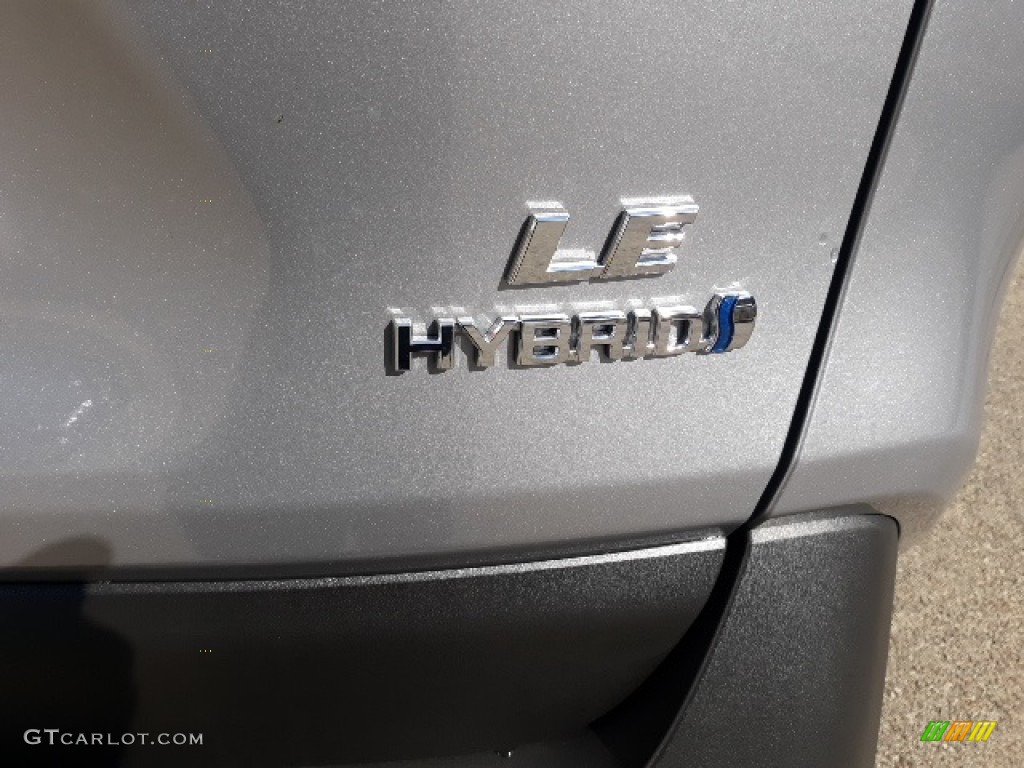 2020 RAV4 LE AWD Hybrid - Silver Sky Metallic / Black photo #37