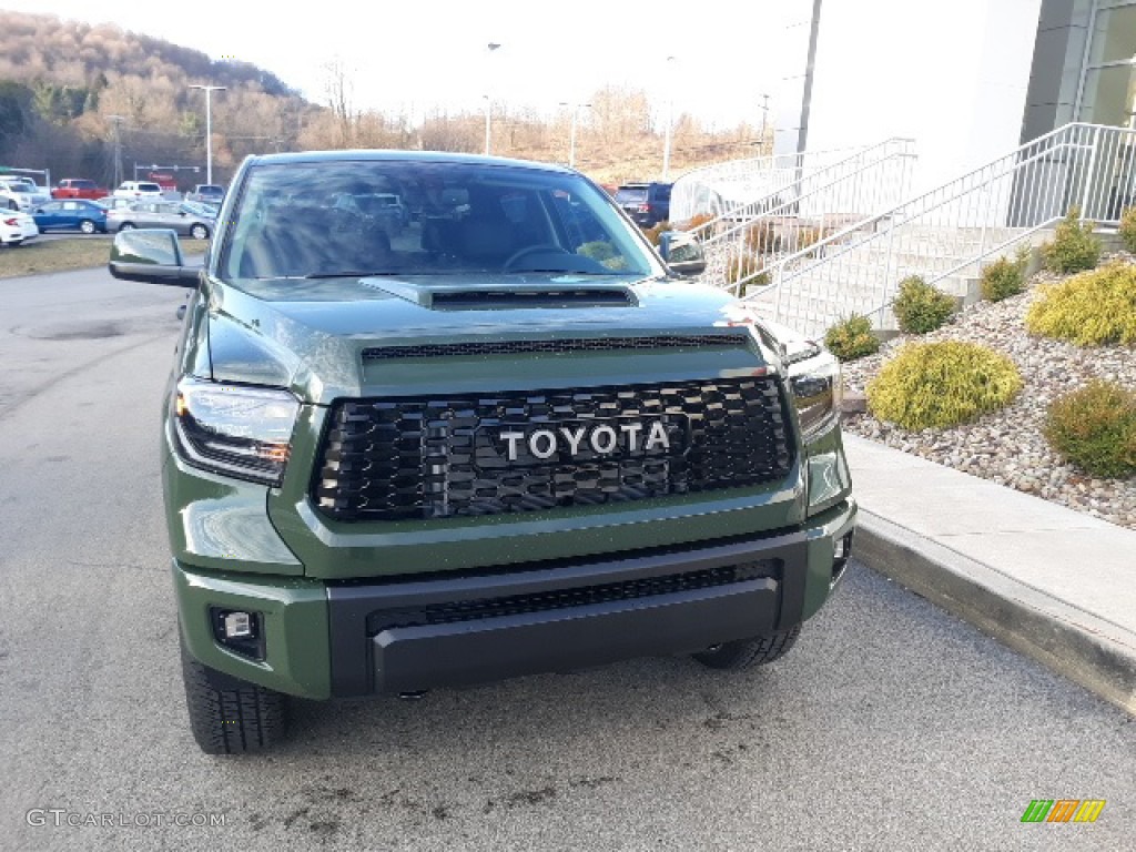 2020 Tundra TRD Pro CrewMax 4x4 - Army Green / Black photo #48