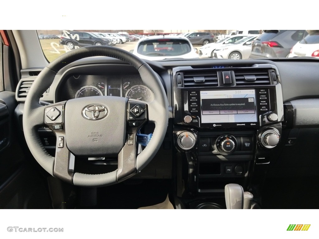 2020 Toyota 4Runner Venture Edition 4x4 Black Dashboard Photo #137531410
