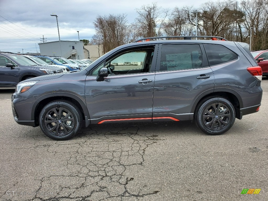 Magnetite Gray Metallic 2020 Subaru Forester 2.5i Sport Exterior Photo #137532139