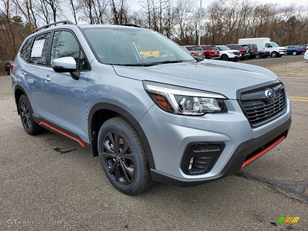 Ice Silver Metallic Subaru Forester