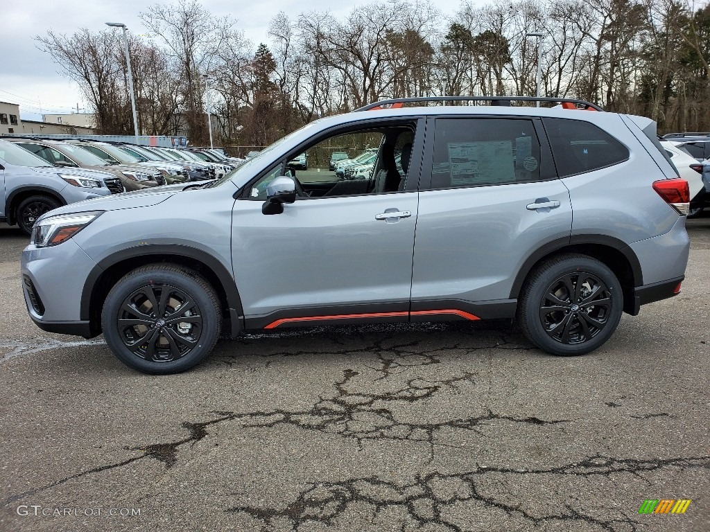 2020 Forester 2.5i Sport - Ice Silver Metallic / Gray Sport photo #3