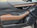 Java Brown 2020 Subaru Outback 2.5i Touring Door Panel