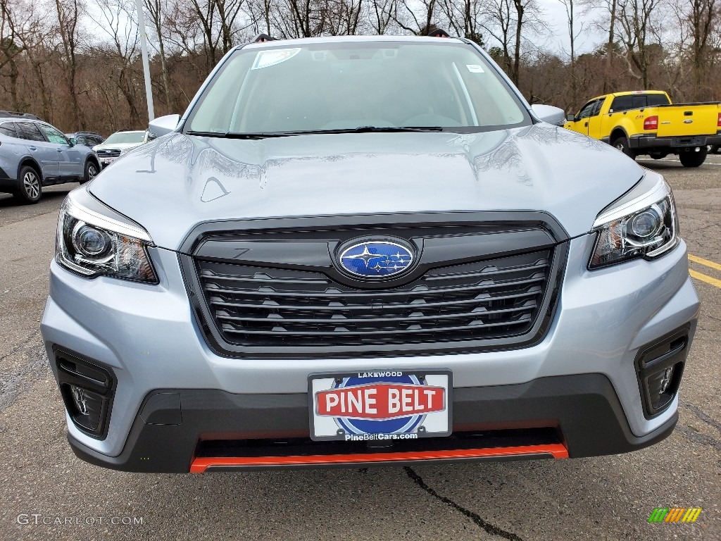 2020 Forester 2.5i Sport - Ice Silver Metallic / Gray Sport photo #2