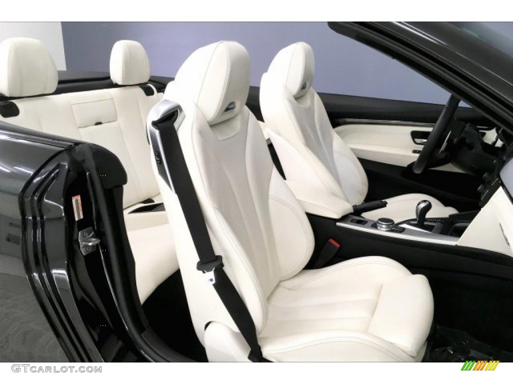 Individual Opal White Interior 2017 BMW M4 Convertible Photo #137535214