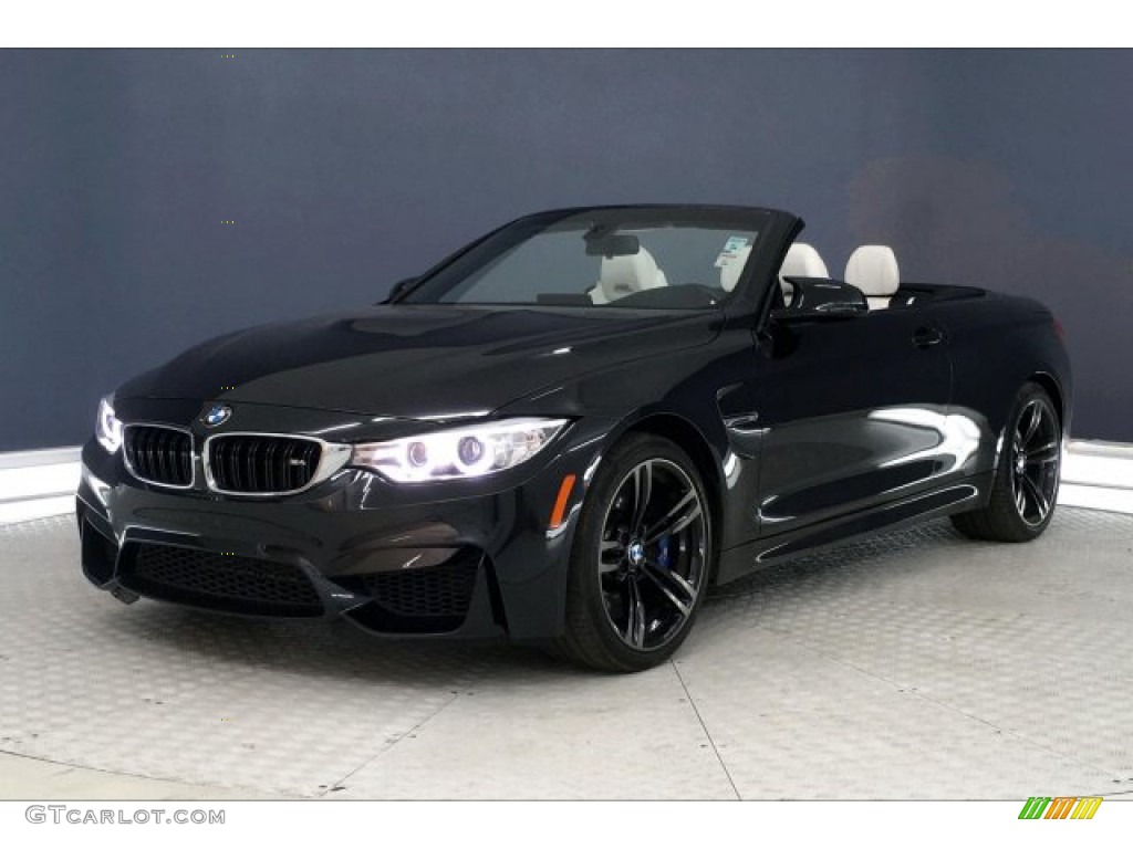 Black Sapphire Metallic 2017 BMW M4 Convertible Exterior Photo #137535331