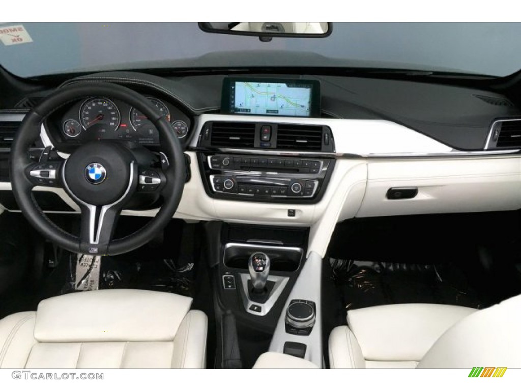 Individual Opal White Interior 2017 BMW M4 Convertible Photo #137535490
