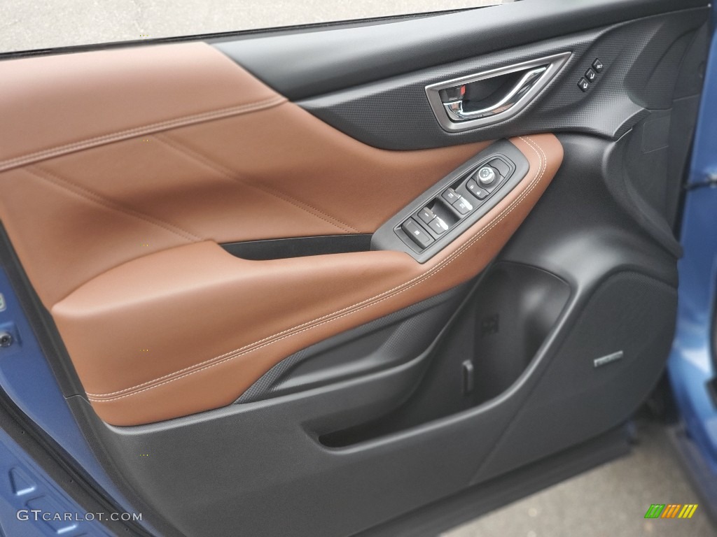 2020 Forester 2.5i Touring - Horizon Blue Pearl / Saddle Brown photo #8