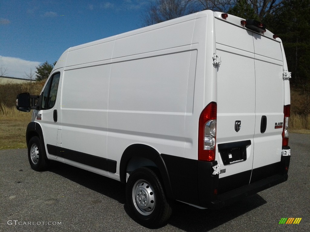 2020 ProMaster 2500 High Roof Cargo Van - Bright White / Black photo #8