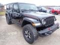 2020 Black Jeep Wrangler Unlimited Rubicon 4x4  photo #7