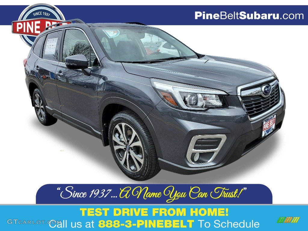 2020 Forester 2.5i Limited - Magnetite Gray Metallic / Black photo #1