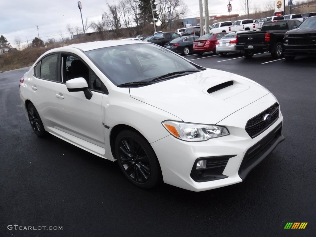 Crystal White Pearl 2019 Subaru WRX Standard WRX Model Exterior Photo #137537971