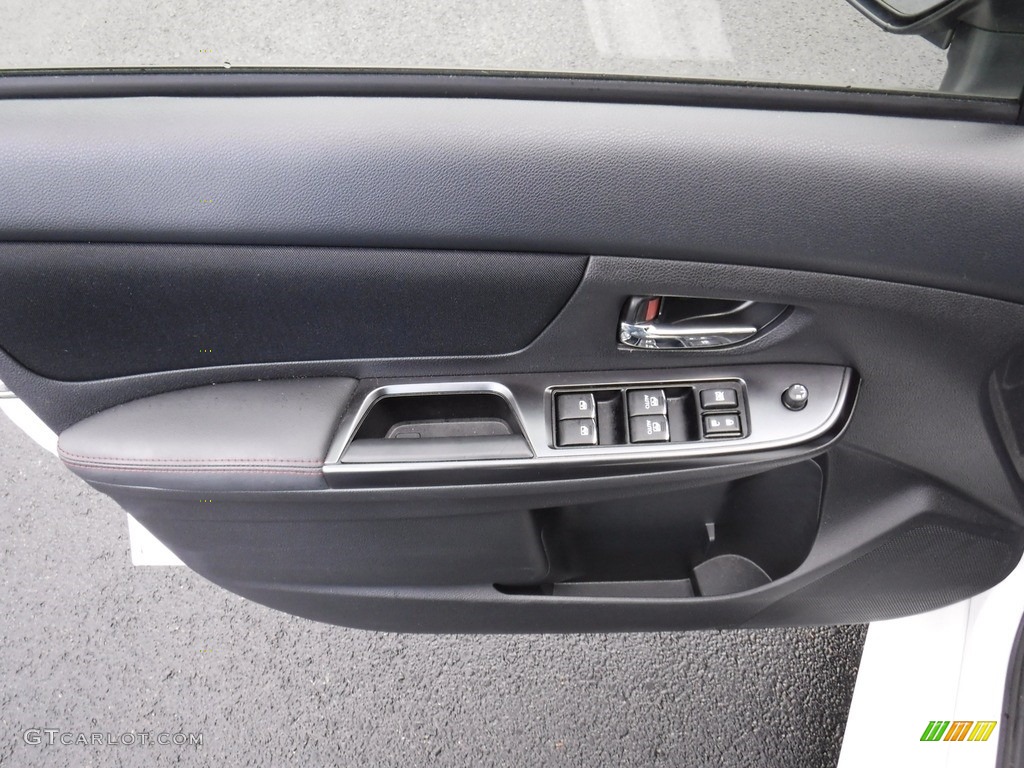 2019 Subaru WRX Standard WRX Model Carbon Black Door Panel Photo #137538166