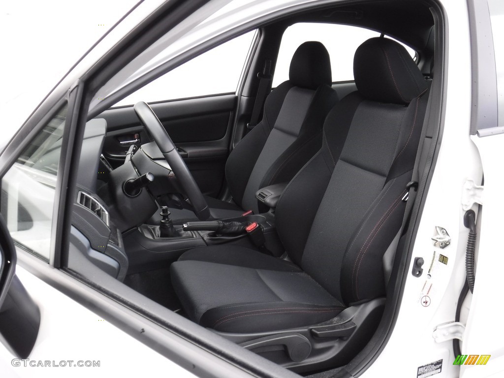 Carbon Black Interior 2019 Subaru WRX Standard WRX Model Photo #137538214
