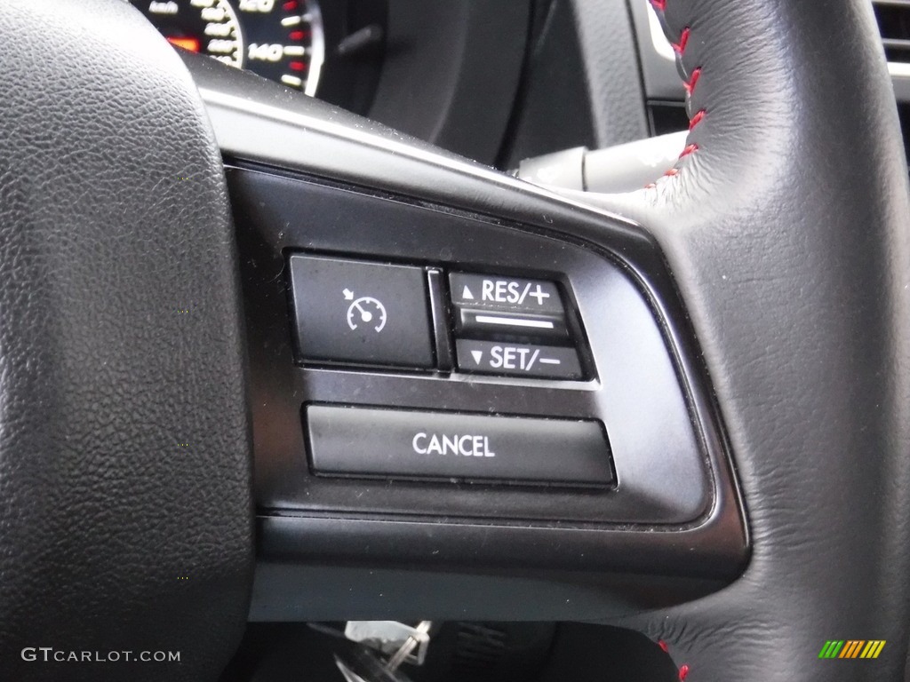 2019 Subaru WRX Standard WRX Model Carbon Black Steering Wheel Photo #137538451